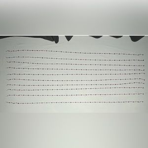 Pink Crome Disco Ball Curtain Strings.